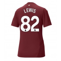 Manchester City Rico Lewis #82 Tretí Ženy futbalový dres 2024-25 Krátky Rukáv